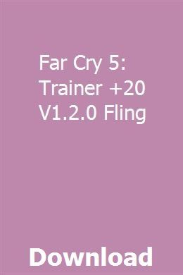 far cry 5 cheats happen trainer not working